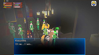 Bowsette Koopettes Steamy Threesome Dominance with strapon Play
