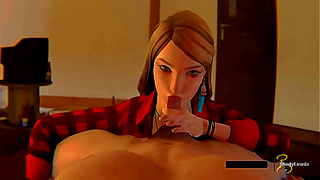 Rachels Steamy Blowjob Fantasy Unfolds in Hot LIS Moment
