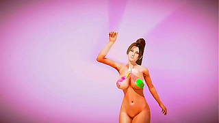 Mai Swings Her Boobs in Hot 3D Dance Moves – Manbo Madness Unleashed