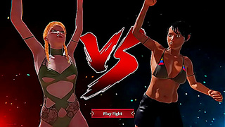 Judith Battles Dela Naked in Steamy 3D Hentai Showdown