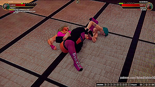 Remiel Battles Bambi in Busty Naked Combat – Naughty 3D Showdown