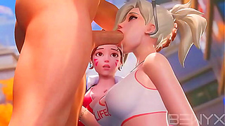 Steaming Hot 3D Blowjob Compilation – Mind-Blowing Pleasure Awaits