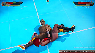Rick Tracy Battles The Seductive Girlfriend in Naked Fighter 3D Showdown