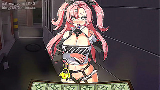 Tight Anal Pleasure with Busty Tyanki in Steamy Hentai Action