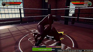 Lacey Punx Battles David764 Naked in Steamy Hentai Showdown
