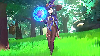 Lewd Genshin Adventure: 3D Hentai Fantasy Unleashed