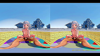 MMD Girls VR Dance Turns Steamy as Bodies Entwine in 3D Fantasy