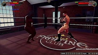 Cardi Battles Lord Jerle in Steamy Naked Fighter 3D Showdown