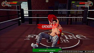 Gigi Battles Ruby in Steamy Naked Fighter 3D Showdown