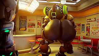 Powerful Orisa Dominates in Busty Overwatch Hentai 3D Compilation