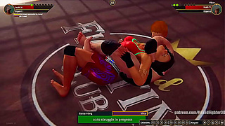 Bianca Ionis Faces Off Against Rivals in Naked Fighter 3D Arena Showdown