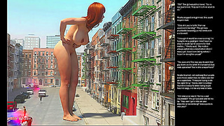 Big Apples Steamy Encounter – 3D Cartoons Collide in Hot Action