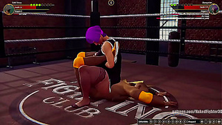 Rick Tracy Battles Naked Dumpster Warrior in 3D Arena Showdown