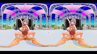 Noel Takizawa Dances in VR180 MMD – Sensual 3D Hololive Performance