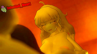 Yang Futa Dominates Raven Ruby in Steamy Sauna Encounter (SoundLoop)
