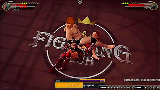 Sedna Battles Terms Naked in Steamy Hentai Fight Fantasy