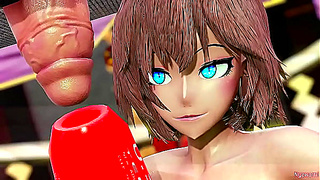 Futa Rides Hard in Steamy Up Down remix Action (Characters count: 69)