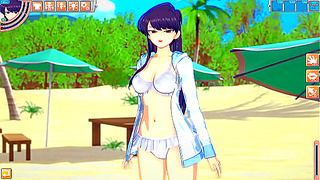 Komi Breaks Silence with Steamy Uncensored Encounter in Koikatsu Party