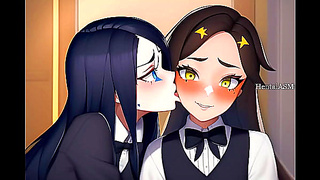 Sensual ASMR Kisses Ignite Fiery Pleasure in Steamy Hentai Fantasy