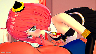 Anya Seduces in Secret After Ditching Her Cute School Uniform – Steamy Hentai Encounter