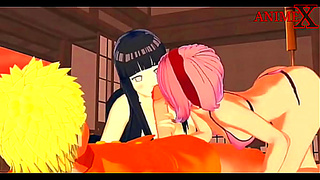 Hinata Sakuras Forbidden Lust Awakens With Naruto – Epic Hentai Encounter