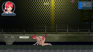 Fiery Redhead Seduces Mechanical Idol in Steamy Hentai Performance