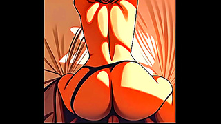 Seductive Beauty Pleasured by Handsome Lover in Steamy Anime Encounter