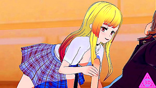 Marin from Koikatsu Loves Dressing Up Getting Wild in Horny Hentai Scenes