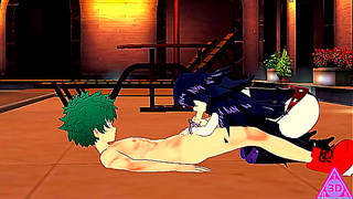 Dekus Steamy Night Adventure – Blowjob, Handjob Cumload Hentai Fun
