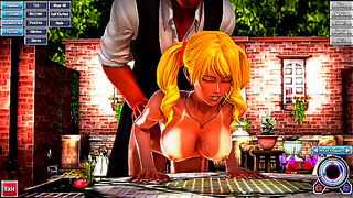 Seductive Ninja Tempts Rival in Steamy Hentai Encounter