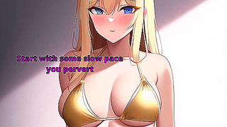 Hentai Femdom JOI – Test Your Stamina in This 10-Minute Challenge Stroke Synced