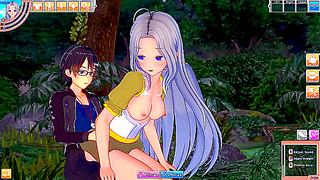 Ellie the Horny Sorceress Enchants Dudes Dick in Steamy Hentai Magic