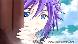 Sensual anime encounter ignites forbidden passion in twilight shadows realm