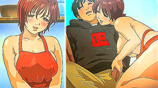 Stepmom Tempts Young Stepson in Steamy Hentai Encounter Uncensored