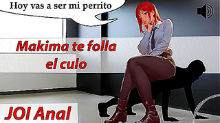 Makimas JOI Anal Domination – Spanked Fucked Doggystyle (Spanish Moans)