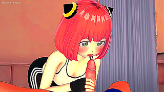 Anya Craves Big Cock After Workout in Steamy Hentai Fantasy
