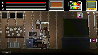 Passionate Encounter Between Man Beauty in Lustful Spirit Hunt Hentai Game