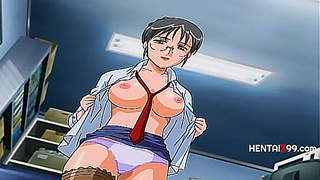 Teen Boy Overwhelmed by Busty Milfs Tempting Curves – Steamy Hentai Encounter