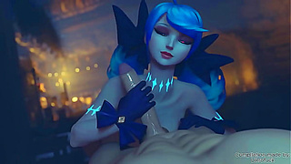 Gwens Sensual Showcase – Steamy League of Legends Hentai Moments