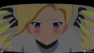 Mercy Heals Hanzos Lust in Steamy Overwatch Hentai Encounter