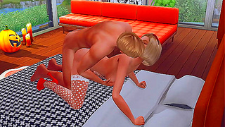 Ken Watches Barbie Take Massive Anal Pleasure in Busty Hentai Fantasy