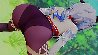 Busty Hentai Vixens Shake Their Curvy Asses Seductively