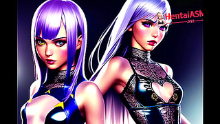 Cyber Sluts Moan Sensually in Steamy ASMR Hentai Fantasy