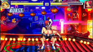 Bridget Battles Ahena XIII in Steamy Mugen Hentai Showdown