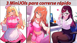 Nurse Girlfriend Teases Takes Your Load in Steamy Hentai Mini JOI