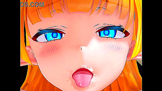 Elven Maidens Steamy MMD Fantasy Adventure Unfolds in Forbidden Forest