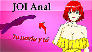Your GF Craves Double Dildo anal Action – JOI Hentai Fantasy Unleashed