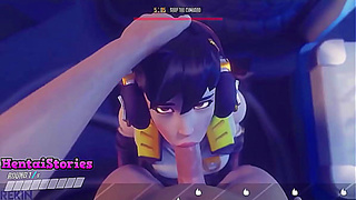 Intense Face-Fucking Contest Unfolds in Steamy Gay Hentai Showdown