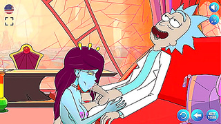 Rick Dominates Unity in Steamy Hentai Encounter