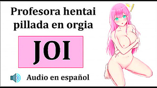 Teachers JOI Hentai Orgy – Steamy Spanish Audiobooks Unleashed